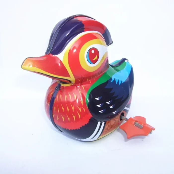 Clockwork Waddling Duck Tin Novelty Toy
